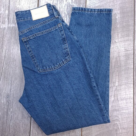 Everlane Denim - Everlane Jeans Womens 27 The Curvy 90s Cheeky Straight Leg Blue Denim Pants